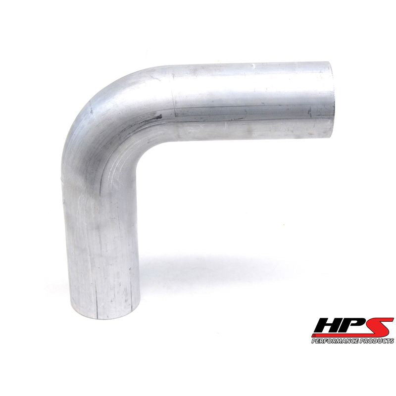 HPS 1-3/8" OD 90 Degree Bend 6061 Aluminum Elbow Pipe 16 Gauge w/ 1 3/4" CLR
