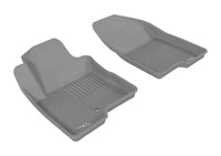 Thumbnail for 3D MAXpider 2007-2013 Jeep Compass Kagu 1st Row Floormat - Gray