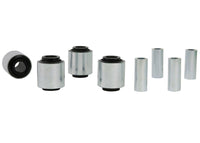 Thumbnail for Whiteline Plus 5/95-03 Infiniti QX4 / 8/86-8/95 Pathfinder Rear Trailing Arm - Upper & Lwr Bushing