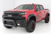 Thumbnail for Bushwacker 19-21 Chevrolet Silverado 1500 Pocket Style Flares 4pc - Black