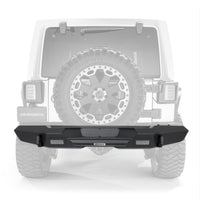 Thumbnail for Go Rhino 07-18 Jeep Wrangler JK Trailline Rear Straight Bumper