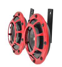 Thumbnail for Hella Supertone Horn Kit 12V 300/500HZ Red (003399803 = 003399801)