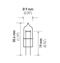 Thumbnail for Hella Bulb 891 12V 8W G4 T325
