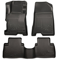 Thumbnail for Husky Liners 11-12 Kia Sportage WeatherBeater Combo Black Floor Liners