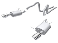 Thumbnail for Borla 2011 Ford Mustang 3.7L 6cyl 6spd RWD SS S-Type Catback Exhaust