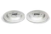 Thumbnail for Alcon 2010+ Ford F-150 336x24mm Rear Slotted Rotor Kit w/ Electric Park Brake