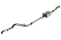 Thumbnail for Borla 21-22 Ford Bronco 2.3L 2DR/4DR T-304 Stainless Steel Cat-Back Touring Exhaust - Brushed