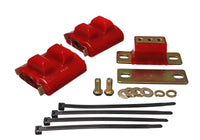 Thumbnail for Energy Suspension 73-92 Chevrolet Camaro Red Motor and Transmission Mounts; Zinc Finish