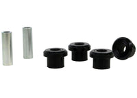 Thumbnail for Whiteline 09-19 Nissan GT-R Front Control Arm Lower Inner Front Bushing Kit