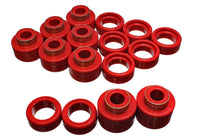 Thumbnail for Energy Suspension Chevy Xtra Cab 2&4Wd Body Mts - Red