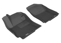 Thumbnail for 3D MAXpider 2012-2017 Hyundai Accent Kagu 1st Row Floormat - Black