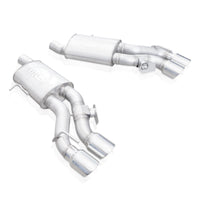Thumbnail for Stainless Works 2016-18 Cadillac CTS-V Sedan Axleback System Dual-Mode Turbo Mufflers 4in Tips