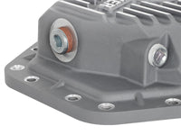 Thumbnail for aFe Power Street Ser Rear Diff Cover Raw w/Mach Fin 2017 Ford Diesel Trucks V8-6.7L(td) Dana M275-14