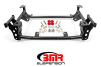 Thumbnail for BMR 15+ Ford Mustang GT Lightweight K-Member - Black Hammertone
