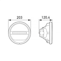Thumbnail for Hella Headlamp INSERT GR 1F8