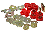 Thumbnail for Energy Suspension Body Mount Set-Reg Access & Dbl Cab - Red