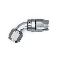 Thumbnail for DeatschWerks 10AN Female Swivel 60-Degree Hose End CPE - Anodized Titanium