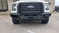 Thumbnail for Road Armor 15-17 Ford F150 SPARTAN Front Bumper Bolt-On Pre-Runner Guard - Tex Blk