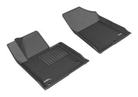 Thumbnail for 3D MAXpider 2015-2020 Hyundai/Kia Sonata/Sonata Hybrid/Optima Kagu 1st Row Floormat - Black