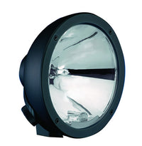 Thumbnail for Hella Rallye 4000 Compact Black Driving Lamp w/ Bulb and Stone Shield
