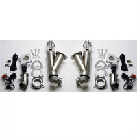 Thumbnail for Granatelli 3.0in Stainless Steel Electronic Dual Exhaust Cutout w/Slip Fit & Band Clamp