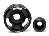 Thumbnail for GFB 02-10 WRX/STI 2 Piece Under-Drive Pulley Kit w/ Belts (Crank & Alternator)