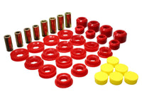 Thumbnail for Energy Suspension 03-09 Ram 1500 Pickup 4WD Control Arm Bushing Set - Red