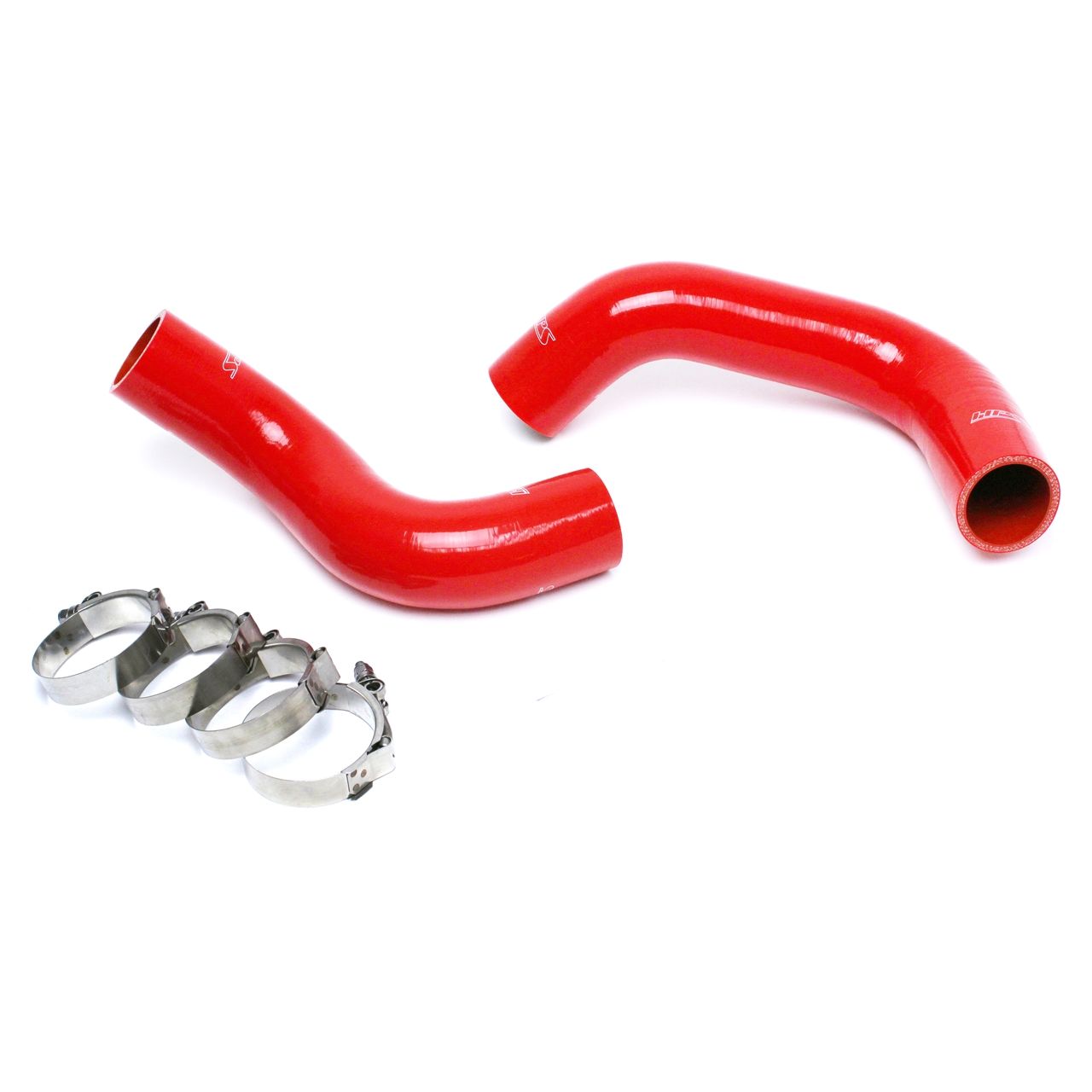 HPS Reinforced Red Silicone Radiator Hose Kit Coolant for Dodge 04-06 Ram 1500 SRT-10 8.3L V10
