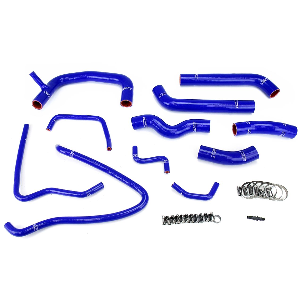 HPS Reinforced Blue Silicone Radiator Hose Kit Coolant for Toyota 00-05 MR2 Spyder
