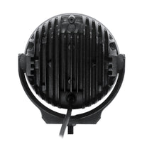 Thumbnail for Go Rhino Xplor Bright Series Round LED Driving Light Kit w/DRL (Surface Mount) 6in - Blk (2 pc)