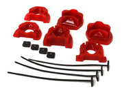 Thumbnail for Energy Suspension 92-00 Honda Civic (Except 99-00 Si) / 93-97 Del Sol Red Motor Mount Inserts (Manua