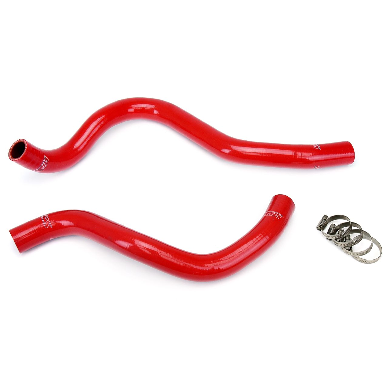 HPS Reinforced Red Silicone Radiator Hose Kit Coolant for Acura 01-03 CL 3.2L V6