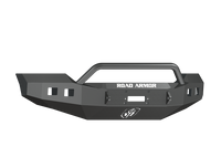 Thumbnail for Road Armor 11-16 Ford F-250 Stealth Front Winch Bumper w/Pre-Runner Guard - Tex Blk