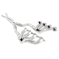 Thumbnail for Stainless Works 2009-15 Cadillac CTS-V Headers 2in Primaries High-Flow Cats 3in Leads X-Pipe Factory