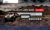 Thumbnail for Hella Value Fit Design 11in - 60W LED Light Bar - Combo Beam