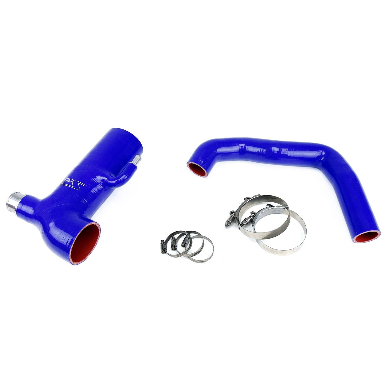 HPS Blue Reinforced Silicone Post MAF Air Intake Hose + Sound Tube 2pc Kit for Scion 13-16 FRS