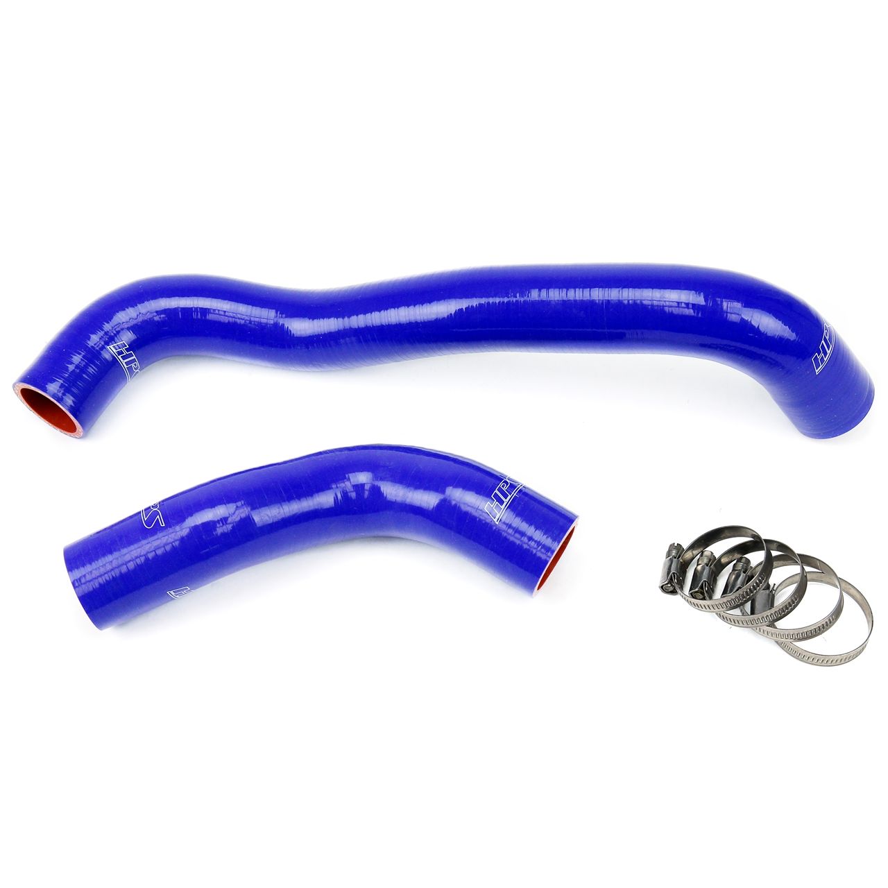 HPS Reinforced Blue Silicone Radiator Hose Kit Coolant for Mazda 89-92 RX7 FC3S 1.3L NA Turbo