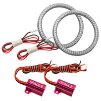 Thumbnail for Oracle Jeep Wrangler JL/Gladiator JT LED Surface Mount Fog Light Halo Kit - White SEE WARRANTY