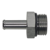 Thumbnail for DeatschWerks 10AN ORB Male to 3/8in Male Barb Fitting - Anodized DW Titanium