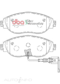 Thumbnail for DBA 13-21 Volkswagen Golf R (MK7) SP Performance Front Brake Pads