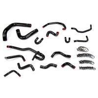 Thumbnail for HPS Reinforced Black Silicone Radiator + Heater Hose Kit Coolant for Toyota 89-92 4Runner 3.0L V6 with Rear Heater Left Hand Drive