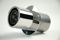 Thumbnail for Gibson Marine Power Tip Muffler (Pair) Transom Mount - 4in Inlet/4in Length - Stainless