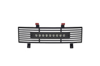 Thumbnail for Putco 11-16 Ford SuperDuty - SS Black Bar Design w/ 10in Luminix Light Bar Bumper Grille Inserts