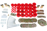 Thumbnail for Energy Suspension 91-97 Toyota Land Cruiser FJ80 Body Mount Set w/ Hardware - Red