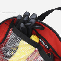 Thumbnail for Go Rhino XVenture Gear Recovery Bag (7.5x11.5x18in. Closed) 12oz Waxed Canvas - Black