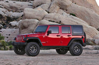 Thumbnail for Fabtech 07-18 Jeep JK 4-Door 3in Sport Ii System w/Dlss Shks
