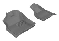 Thumbnail for 3D MAXpider 2012-2020 Dodge Ram 1500 Crew/2500/3500 Crew/Mega Kagu 1st Row Floormat - Gray