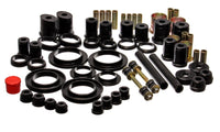 Thumbnail for Energy Suspension 99-04 Ford Mustang Black Hyper-flex Master Bushing Set