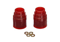 Thumbnail for Energy Suspension 3-1/8in Bumpstop Set - Red