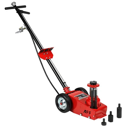 American Forge 565F 22 Ton Air Assist Truck Axle Jack - 2 Pc Handle